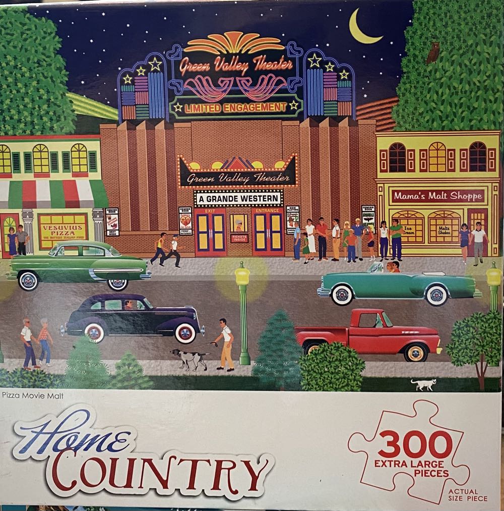 Home Country Pizza Movie Malt 300 Pc Puzzle 100% Complete  puzzle collectible [Barcode 4895145429450] - Main Image 2