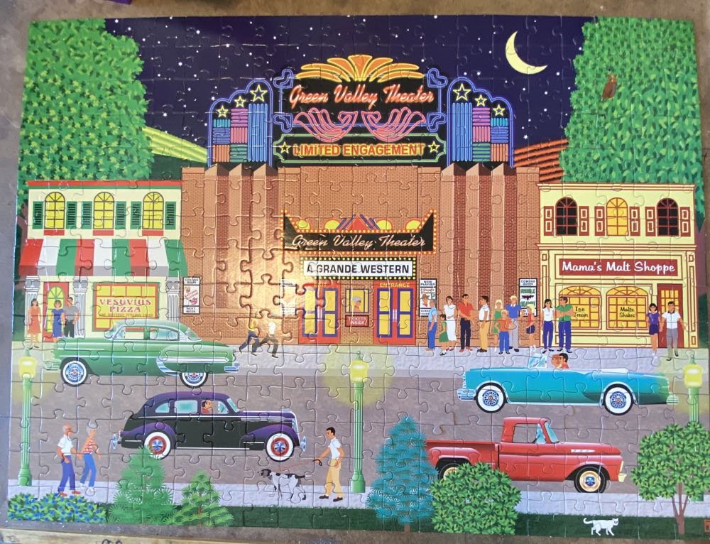 Home Country Pizza Movie Malt 300 Pc Puzzle 100% Complete  puzzle collectible [Barcode 4895145429450] - Main Image 3