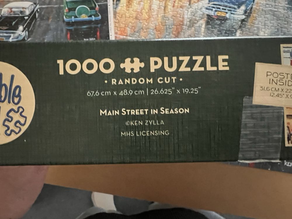 Main Street In Season - Cobble Hill puzzle collectible - Main Image 3