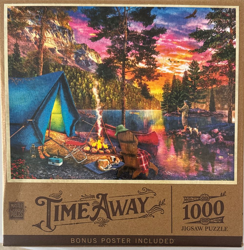 Fishing the Highlands - MasterPieces puzzle collectible [Barcode 705988722295] - Main Image 2