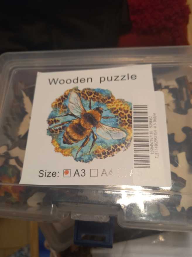 Geweldige Bij - Craft Hub puzzle collectible [Barcode 15984521971165288462] - Main Image 2