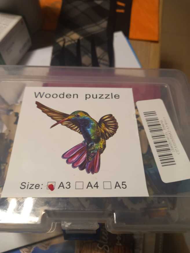 Kolibrie - Craft Hub puzzle collectible [Barcode 15984521971235288443] - Main Image 2
