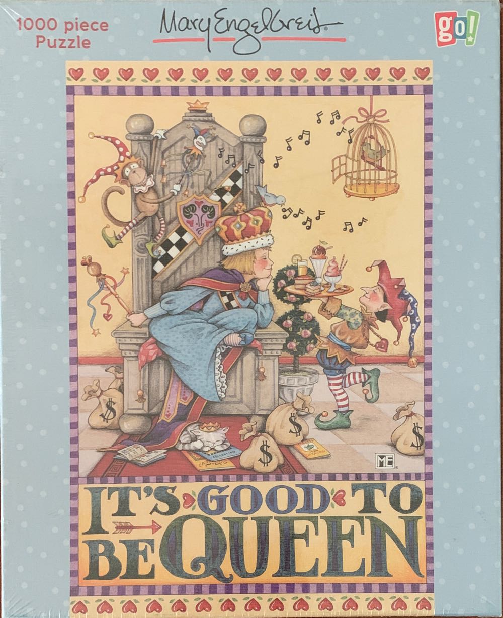 Its Good To Be Queen - Go Games puzzle collectible [Barcode 9781620217467] - Main Image 2