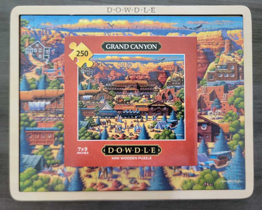 Grand Canyon - Dowdle Mini puzzle collectible - Main Image 2