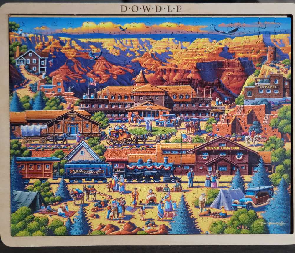 Grand Canyon - Dowdle Mini puzzle collectible - Main Image 3