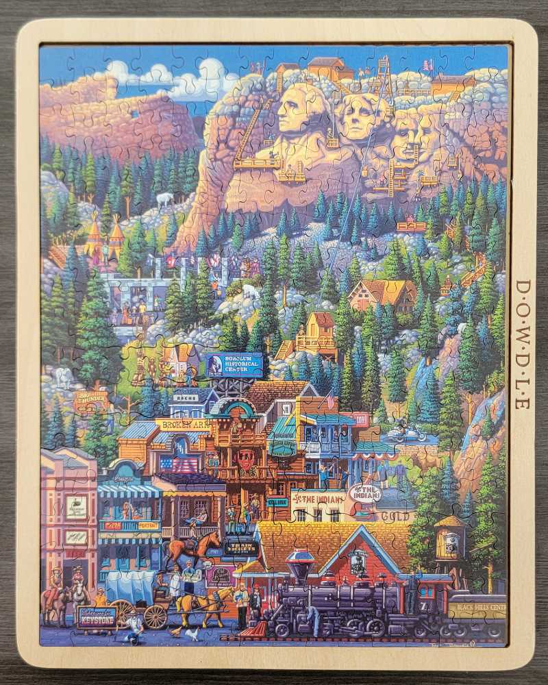 Black Hills Wood - Dowdle puzzle collectible - Main Image 2