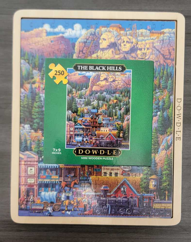 Black Hills Wood - Dowdle puzzle collectible - Main Image 3