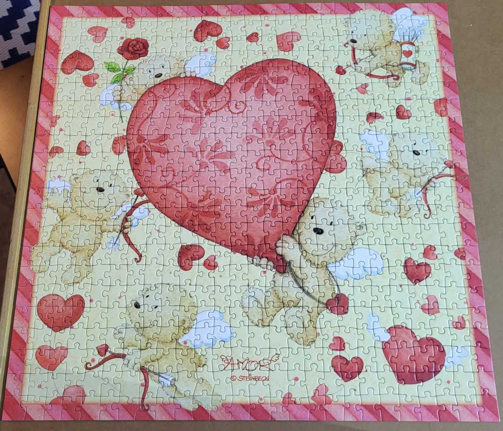 Amor. Cupid  - Ravensburger puzzle collectible [Barcode 4005556152186] - Main Image 3