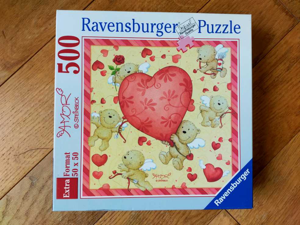 Amor. Cupid  - Ravensburger puzzle collectible [Barcode 4005556152186] - Main Image 4