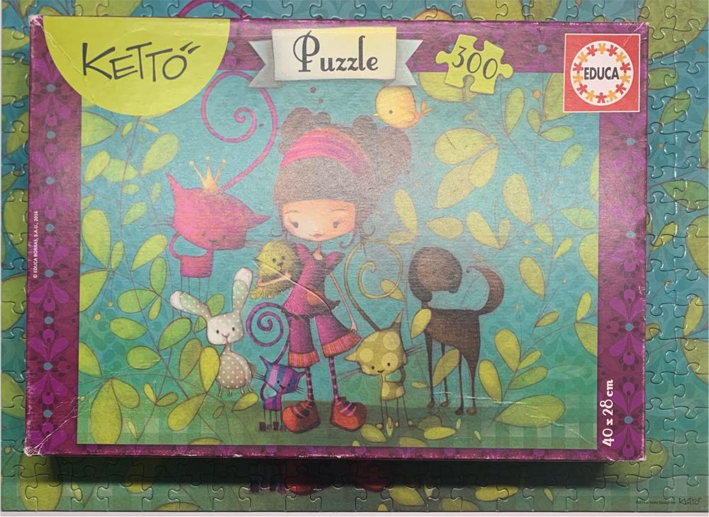 Ketto - Marika Karli 🇨🇦 - Educa puzzle collectible [Barcode 8412668168145] - Main Image 2