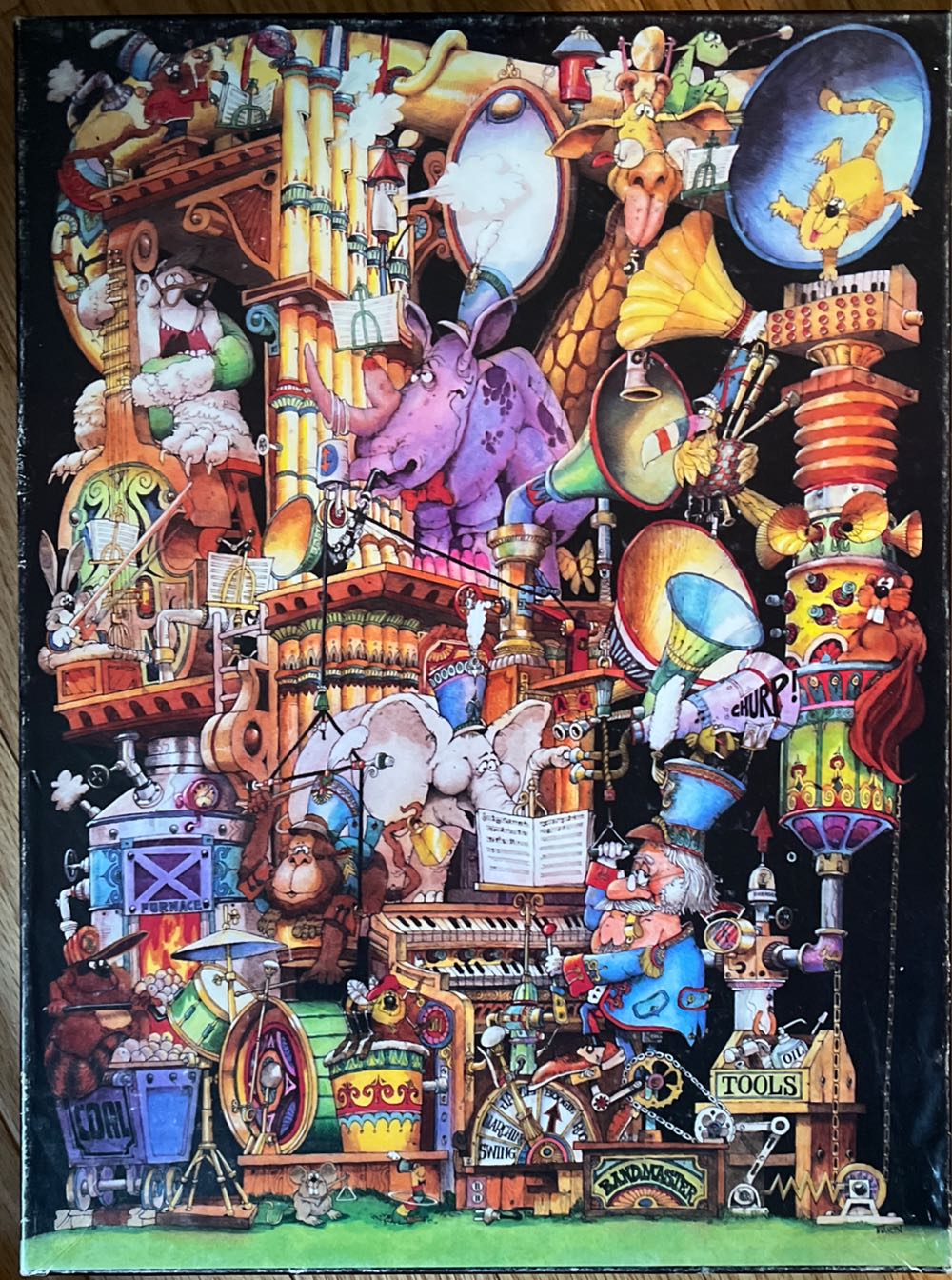 Big Ben Ice Delivery Piece Milton Bradley