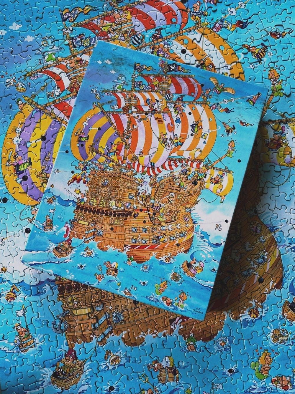 High Jinks In The High Seas! - Springbok puzzle collectible [Barcode 070000017438] - Main Image 3