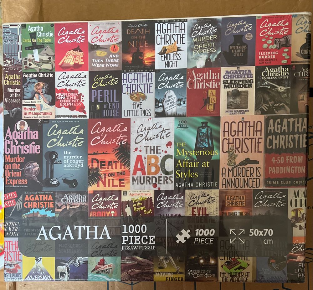 Agatha Christie Books  puzzle collectible - Main Image 2
