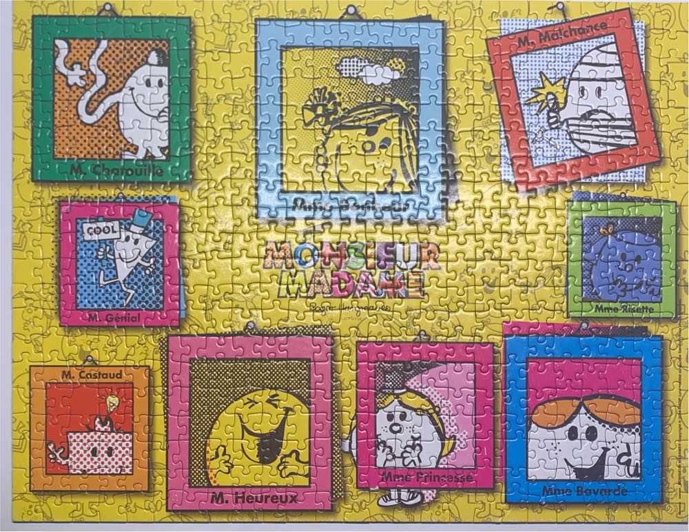 Portrait De Famille - Nathan Puzzles puzzle collectible [Barcode 4005556871407] - Main Image 2