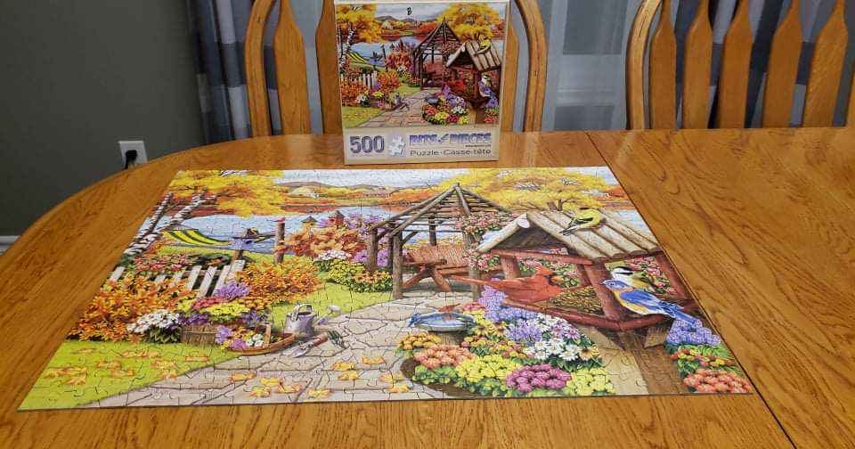 Rustic Garden - Bits & Pieces puzzle collectible - Main Image 2
