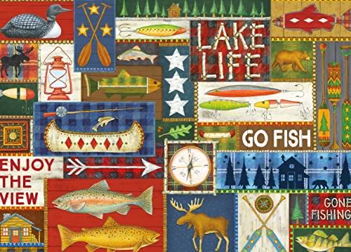 Masterpieces 12 Pack Jigsaw Puzzles For Adults Family Or Kids Art Poulin 12-pack Bundle