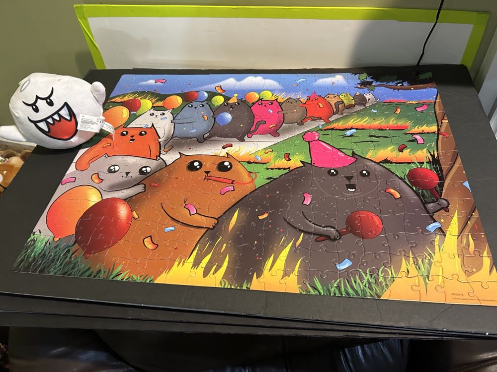 Exploding Kittens- Time To Pawty - Outset puzzle collectible [Barcode 625012572026] - Main Image 2