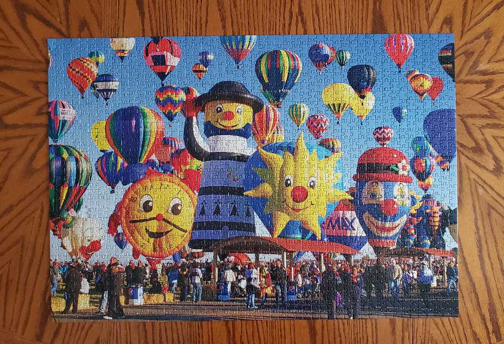 Fun Shaped Hot Air Balloons - CraZArt puzzle collectible [Barcode 4895145417204] - Main Image 2