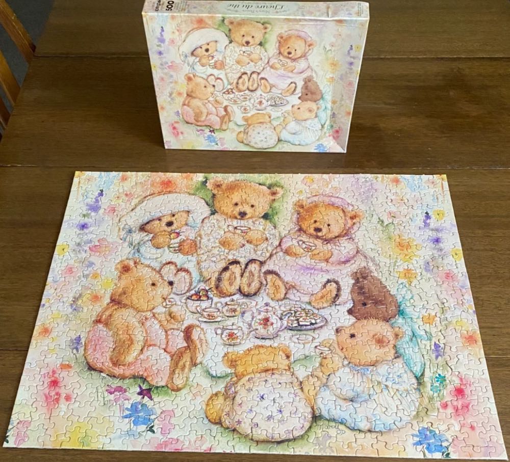 Mary’s Bears Tea Party Picnic*^ - Springbok (Vintage) puzzle collectible - Main Image 3