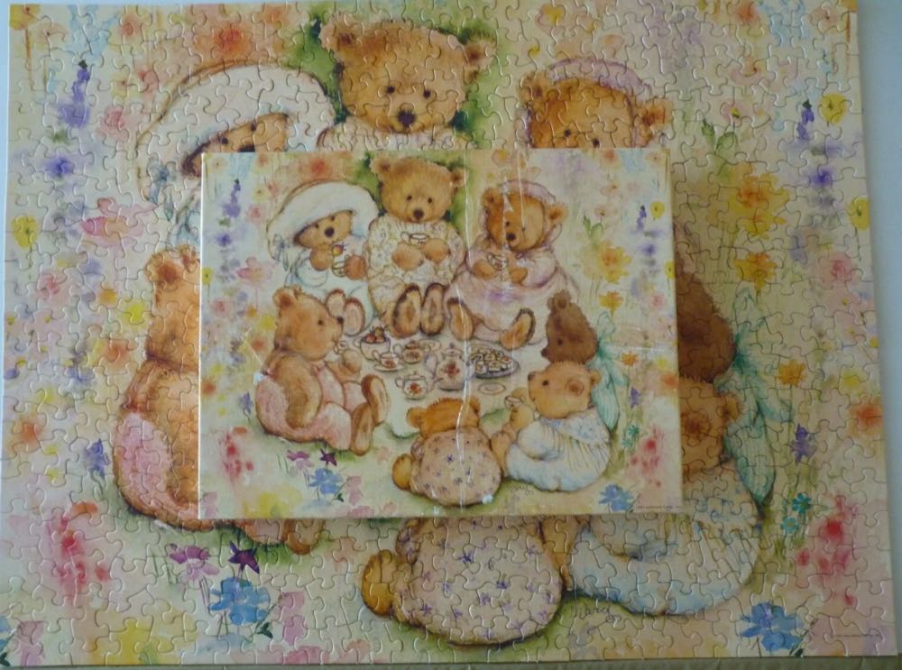 Mary’s Bears Tea Party Picnic*^ - Springbok (Vintage) puzzle collectible - Main Image 4