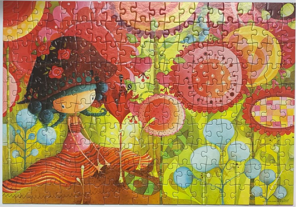 Ketto - Jungle Of Flowers 🟦🇨🇦 - Educa puzzle collectible [Barcode 8412668168138] - Main Image 2