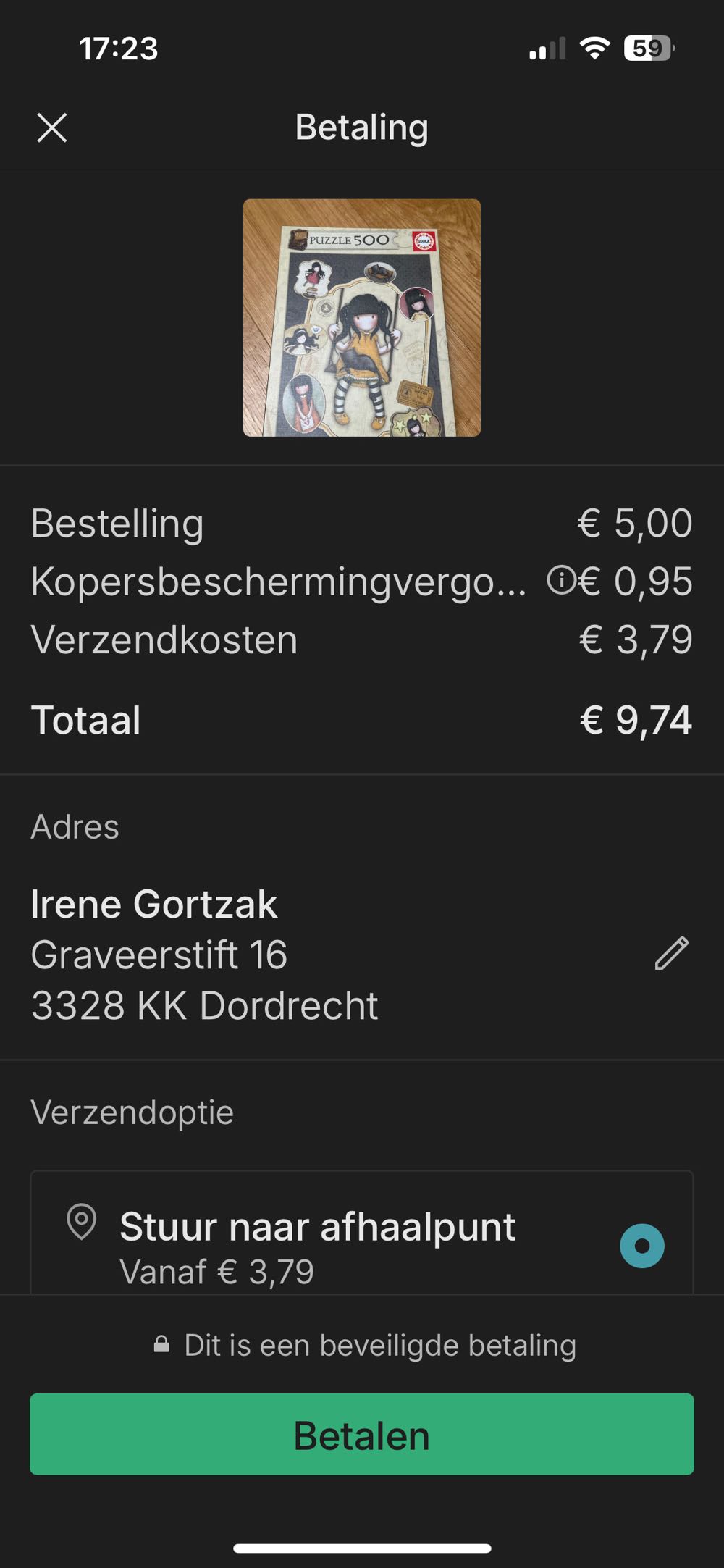 Ruby Vacation - Educa puzzle collectible [Barcode 8412668176539] - Main Image 3