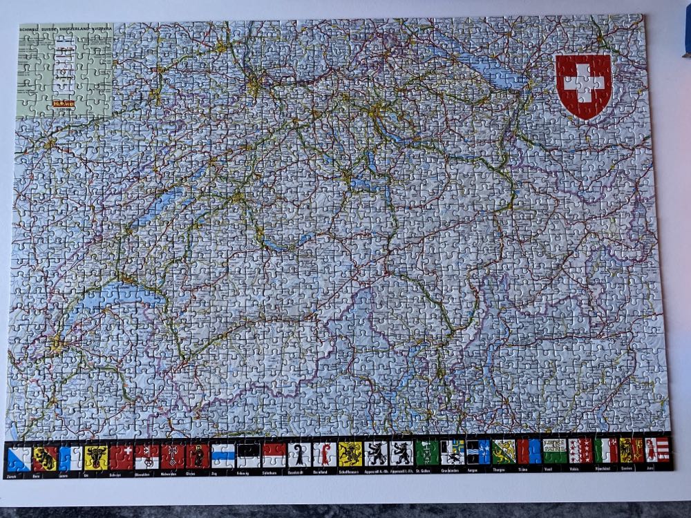 Switzerland - Ravensburger 🇩🇪 puzzle collectible - Main Image 2