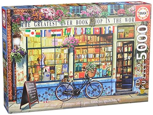 Greatest Bookshop In The World - Educa 🇪🇸 puzzle collectible [Barcode 8412668185838] - Main Image 1