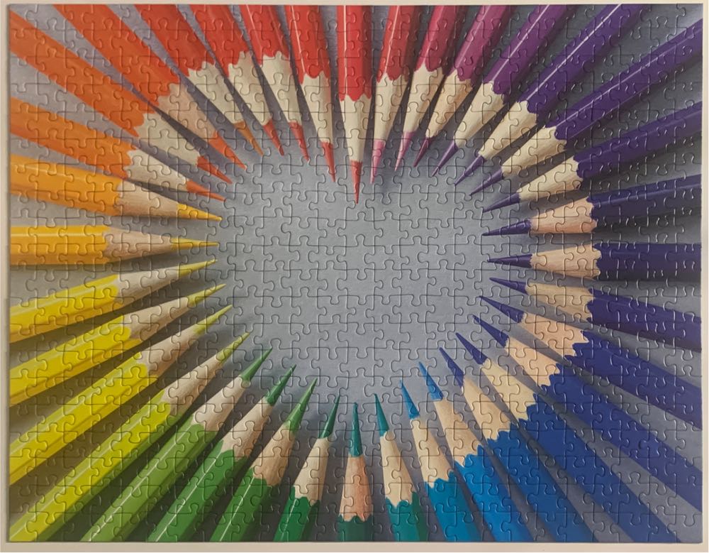 Love to Color - Ravensburger puzzle collectible [Barcode 4005556824465] - Main Image 4