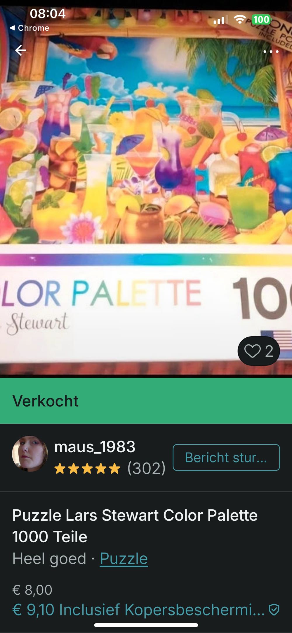 Tiki Bar Paradise - RoseArt puzzle collectible [Barcode 4895145437424] - Main Image 4