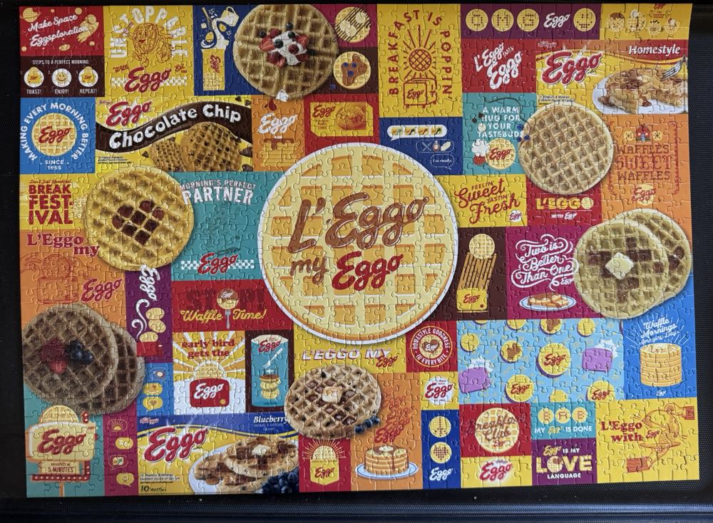 Leggo My Eggo - Rose Art puzzle collectible [Barcode 4895145433891] - Main Image 3