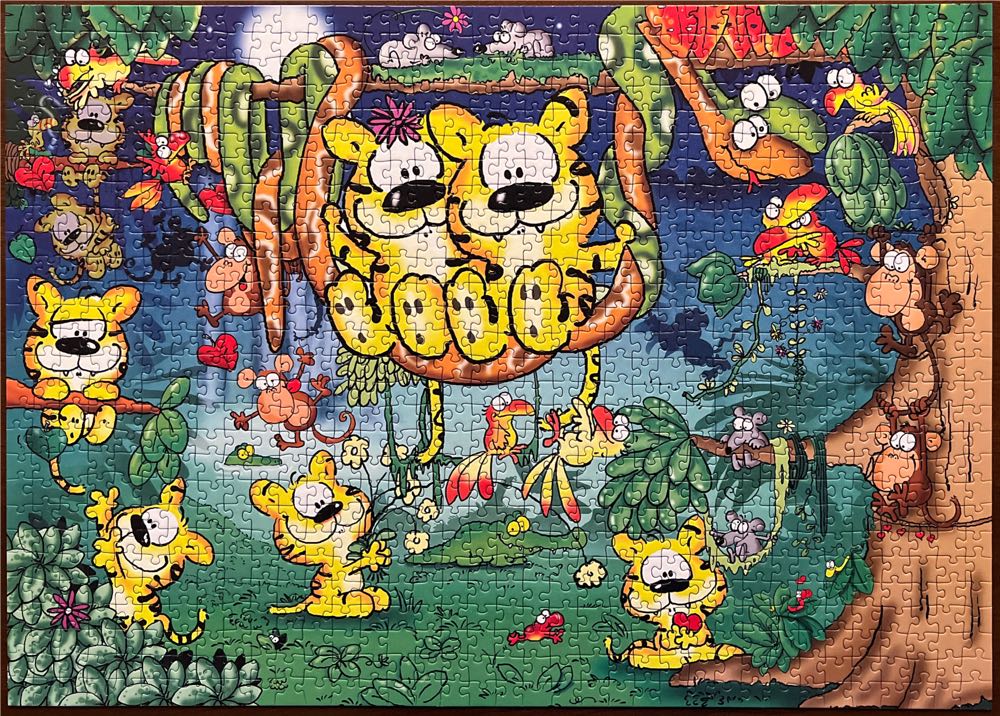 Tipsy Tiger  - Ravensburger puzzle collectible [Barcode 4005556157808] - Main Image 2