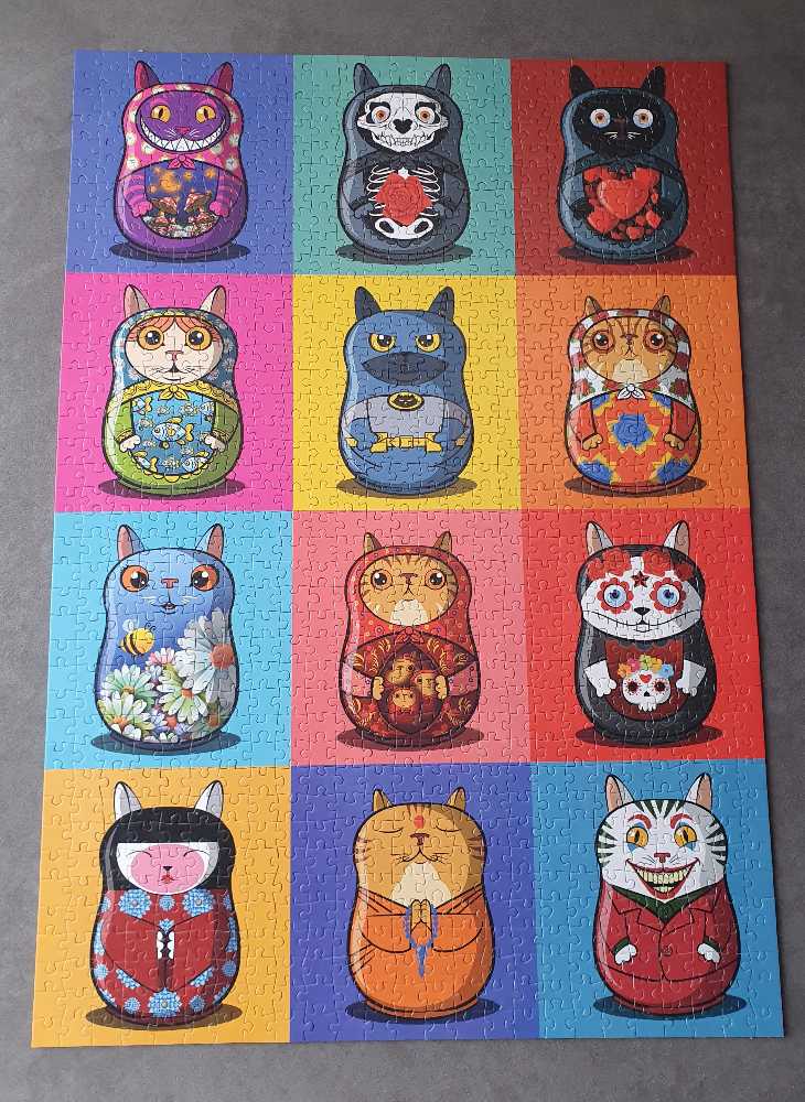 Catroyshka - Magnolia Puzzle puzzle collectible [Barcode 8699375066944] - Main Image 3