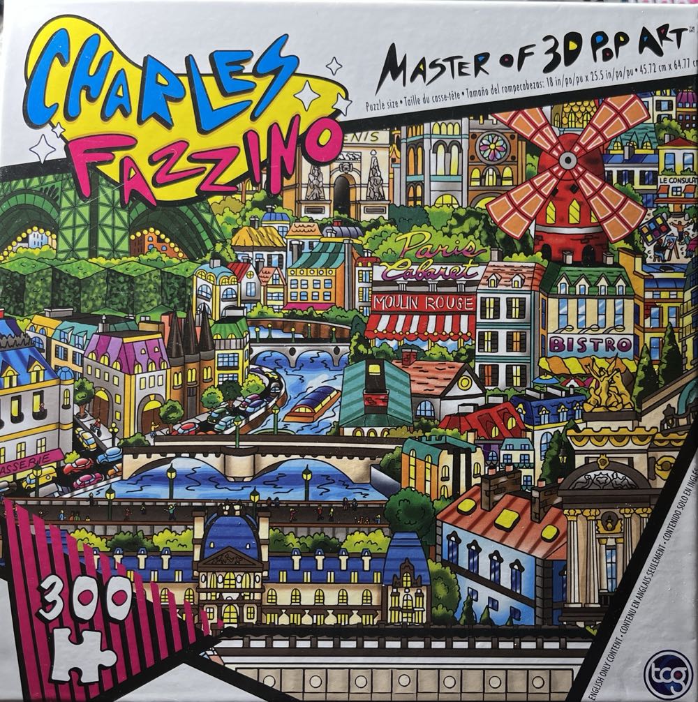 Under The Paris Sky - TCG Toys puzzle collectible [Barcode 192949057853] - Main Image 2