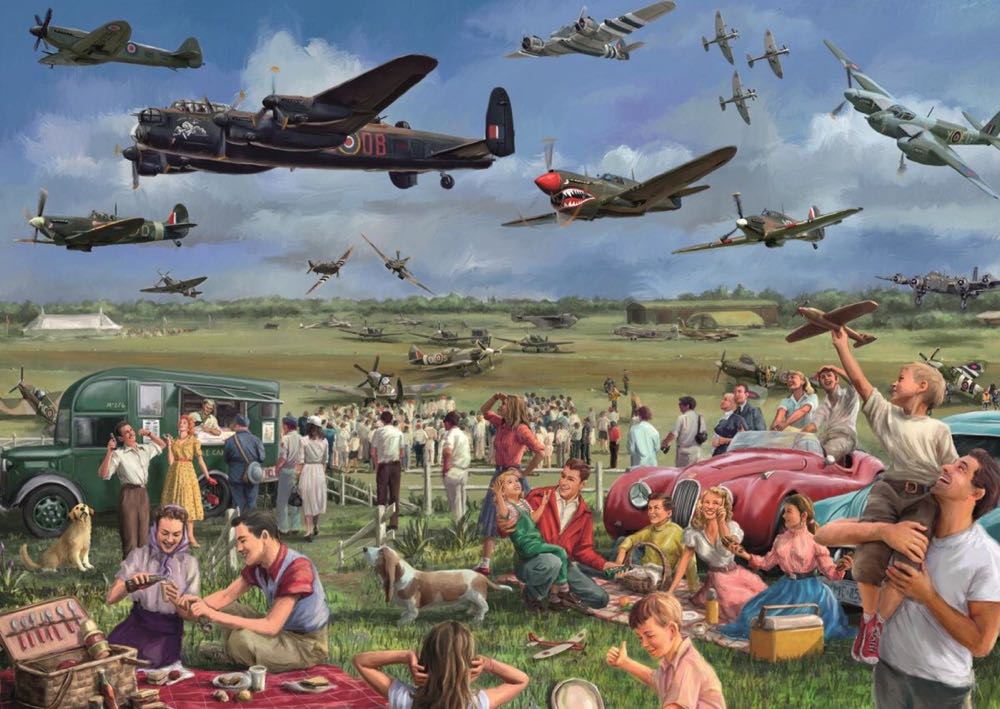 Amazing Airshow - Falcon de luxe puzzle collectible [Barcode 8710126110300] - Main Image 2