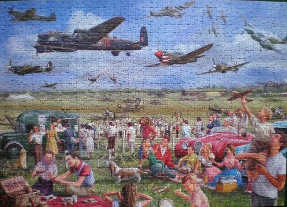 Amazing Airshow - Falcon de luxe puzzle collectible [Barcode 8710126110300] - Main Image 3