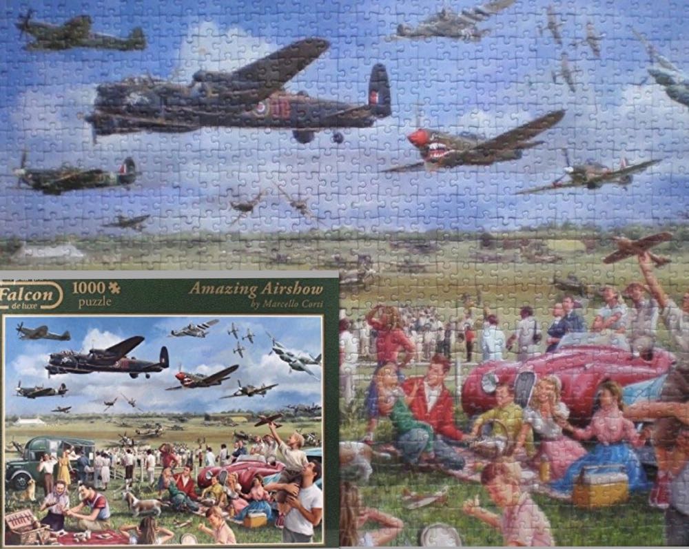 Amazing Airshow - Falcon de luxe puzzle collectible [Barcode 8710126110300] - Main Image 4