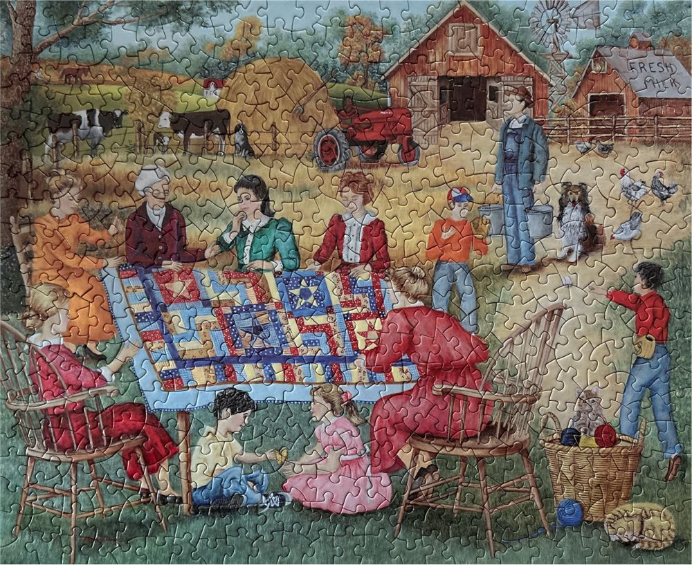 Barn Dance - Bits And Pieces puzzle collectible [Barcode 192949043689] - Main Image 2