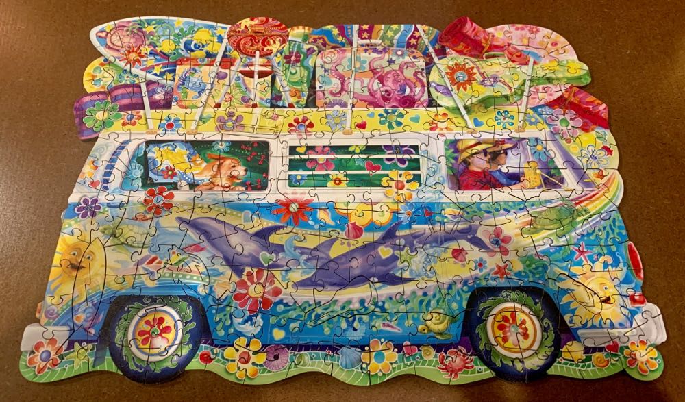 Beachside Campervan - NFT - Wentworth Wooden Puzzles puzzle collectible [Barcode 6050265376536] - Main Image 3