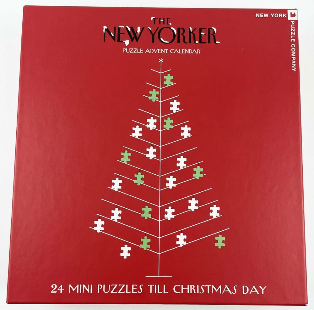 New Yorker Advent Calendar 24 - Completed - New York Puzzle Company 🇺🇸 puzzle collectible [Barcode 819844019136] - Main Image 3