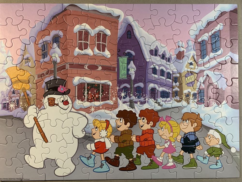 Frosty The Snowman - Ceaco puzzle collectible [Barcode 021081160407] - Main Image 2