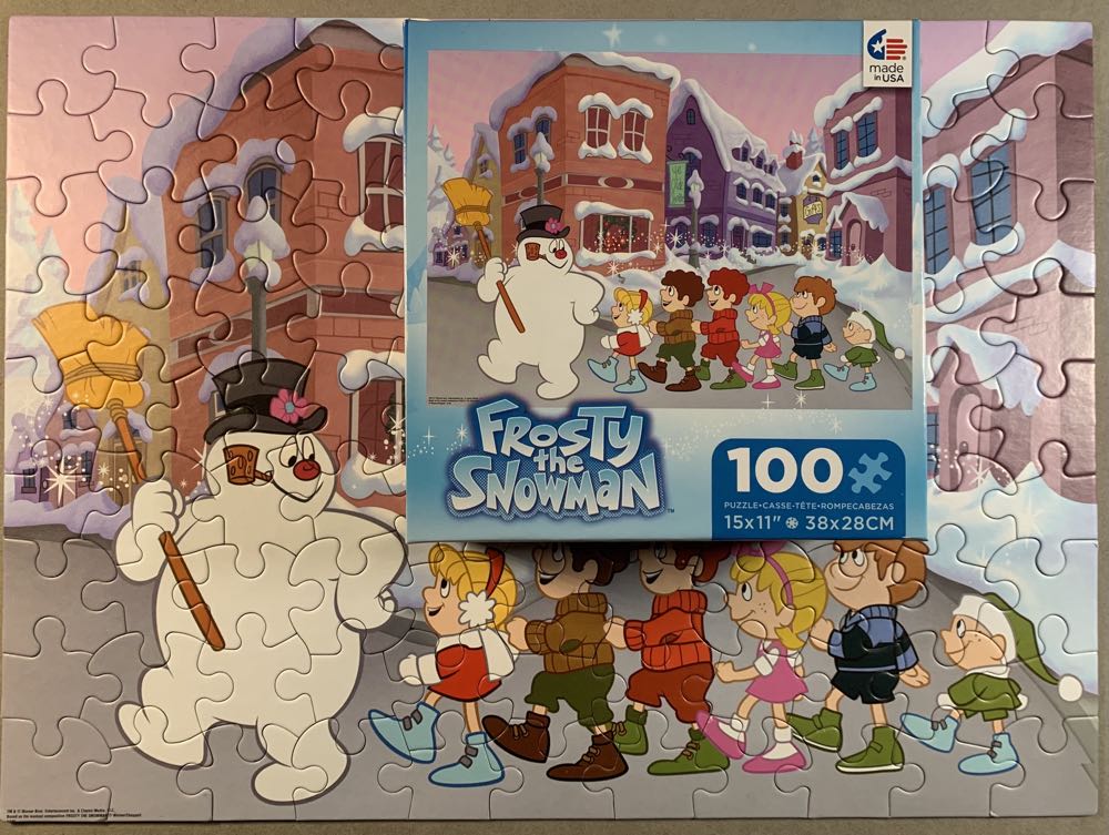 Frosty The Snowman - Ceaco puzzle collectible [Barcode 021081160407] - Main Image 3