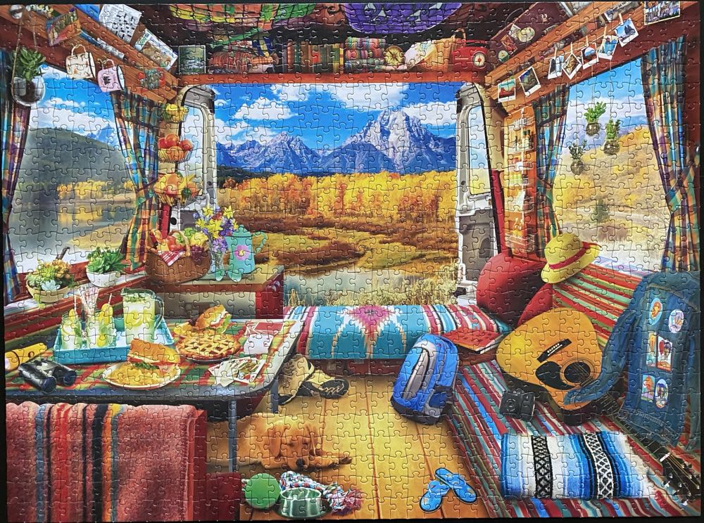 Van Life, The Grand Tetons - Kodak puzzle collectible [Barcode 4895145450102] - Main Image 3