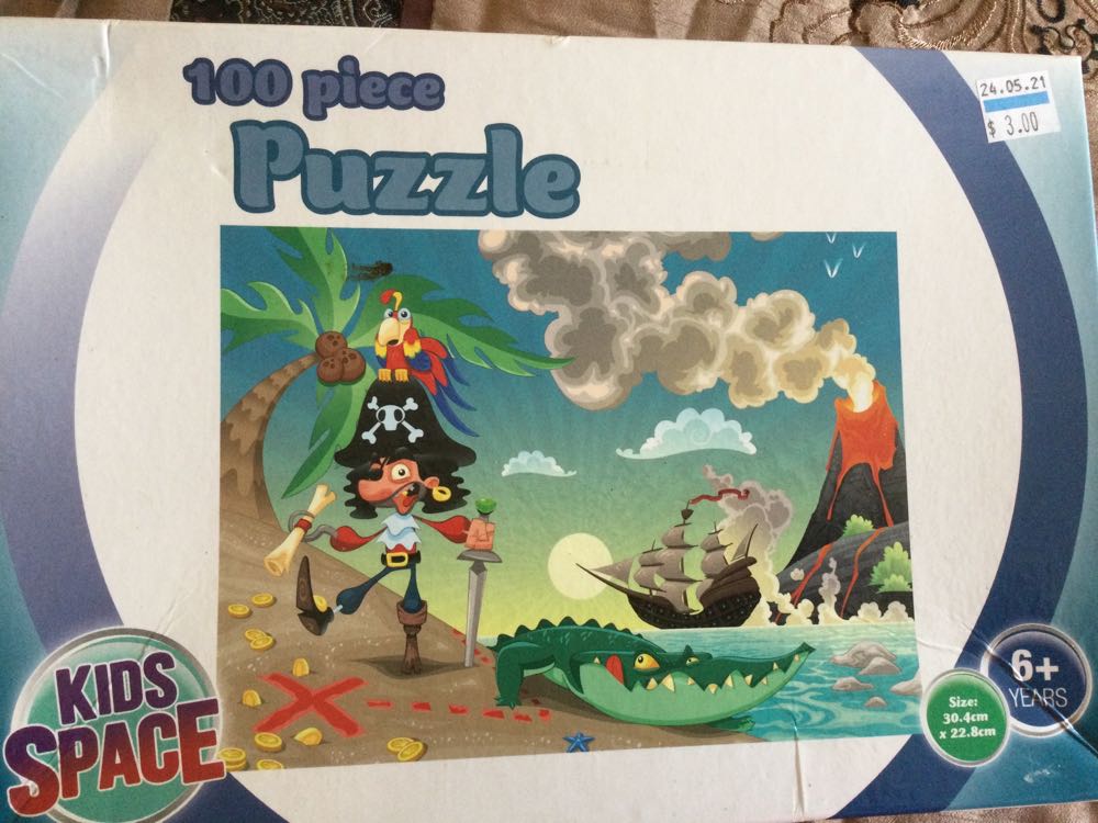 Kids Space 100 Piece Puzzle 6 Size: 30.4cm X 22.8cm Brand New Sealed.  puzzle collectible [Barcode 9350533062558] - Main Image 2