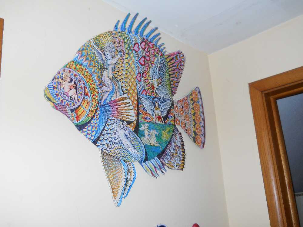 Angel Fish - Spillsbury puzzle collectible [Barcode 612769008298] - Main Image 2