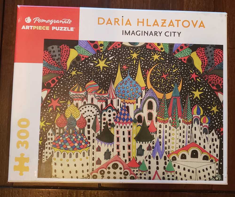 Imaginary City - Pomegranate puzzle collectible [Barcode 9780764982323] - Main Image 2