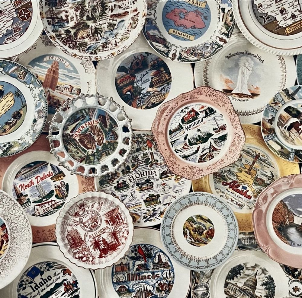 Souvenir Plates - Springbok puzzle collectible - Main Image 2