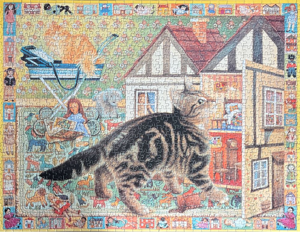 Octopussy At The Dolls House🟦 - Waddingtons puzzle collectible [Barcode 5011634102836] - Main Image 3