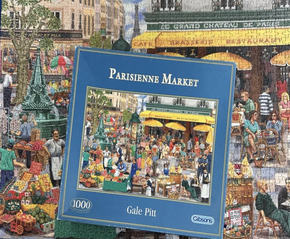 Parisienne Market - Gibsons puzzle collectible [Barcode 5012269060225] - Main Image 4