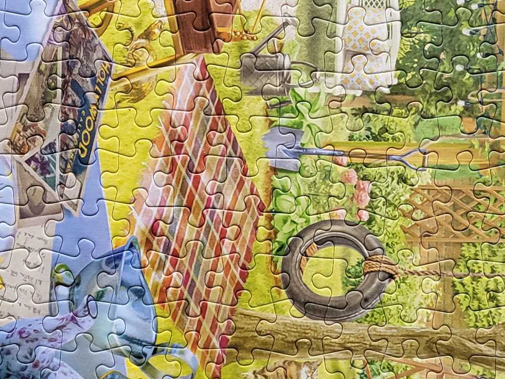 Junes Journey Tea In The Garden - Schmidt puzzle collectible [Barcode 4001504599744] - Main Image 3